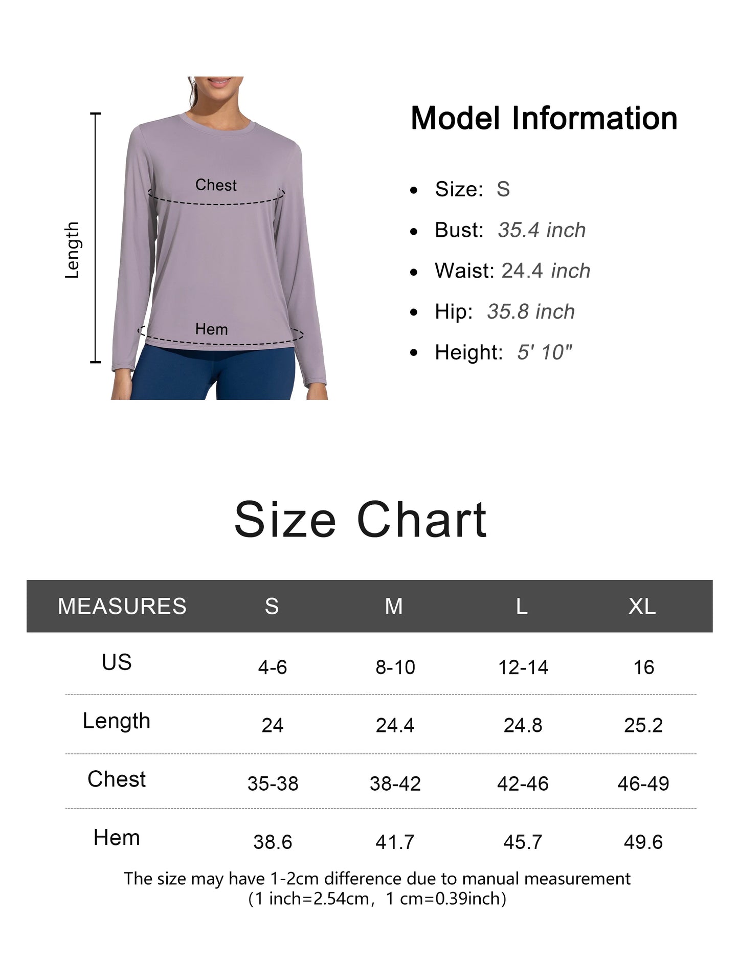 THE GYM PEOPLE Women's Ultra Soft Long Sleeve/Workout Shirts Basic Crewneck Athletic Running Tops