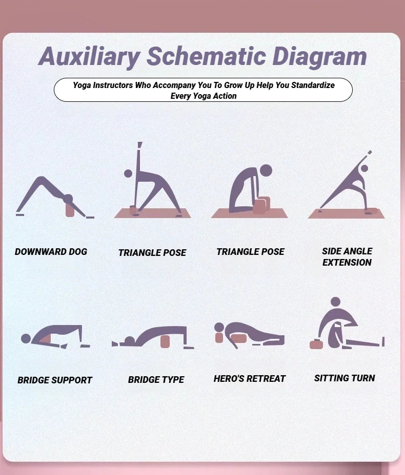 Yoga Blocks Gym Foam Brick Pilates Training Exercise Fitness Bolster Pillow/Cushion Stretching Body Shaping Building Cubes