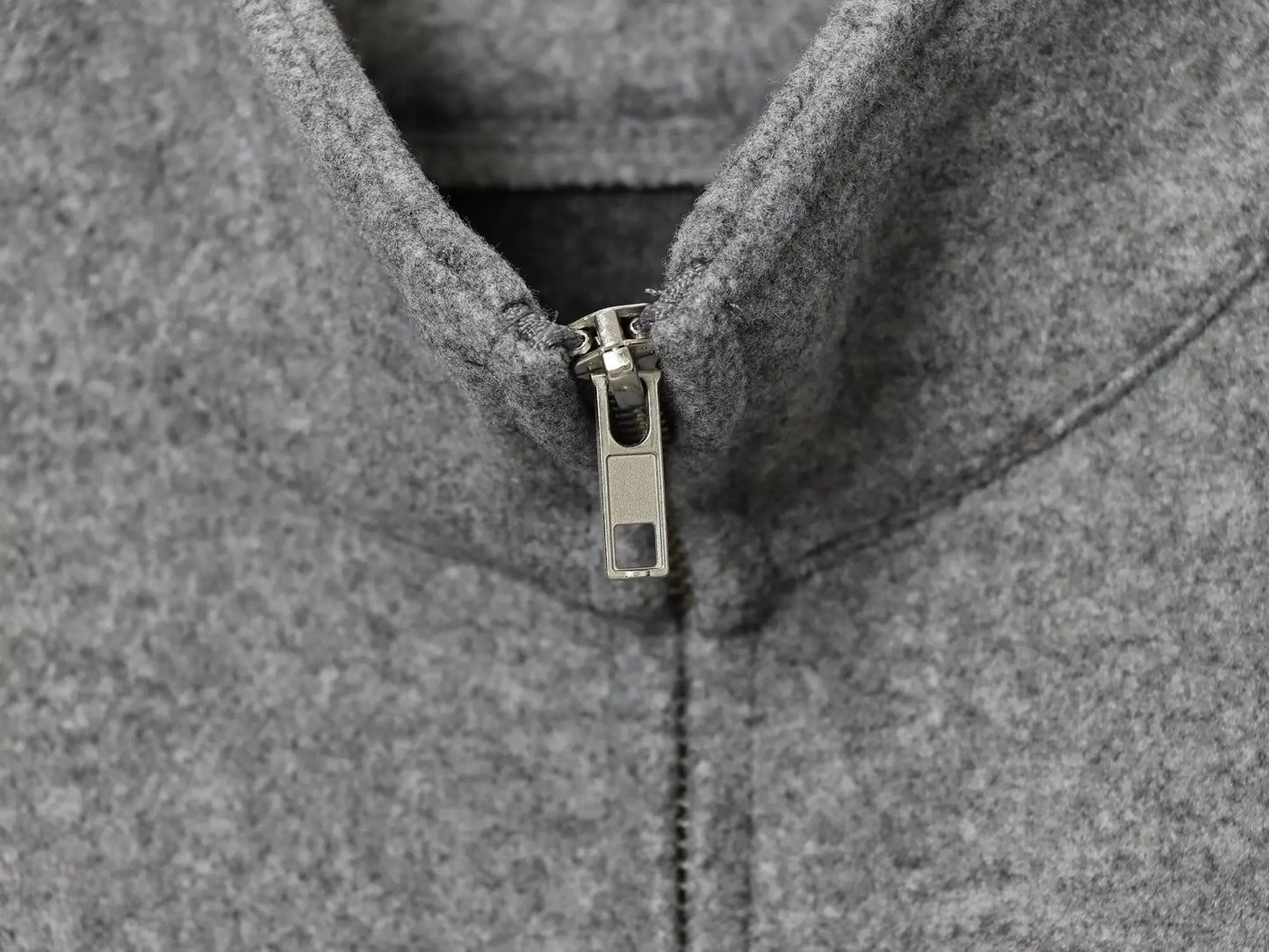 Women's Loose Stand Collar Jacket Coats Long Sleeve Zip Up Pockets/Streetwear Autumn New  Lady Casual Solid Outerwear