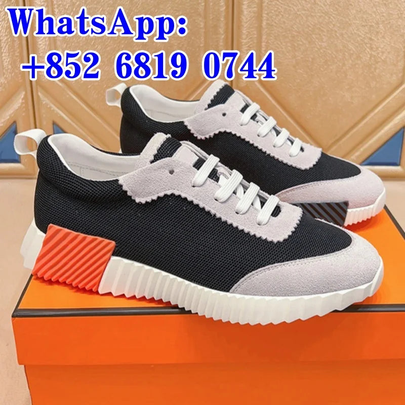 Homesick Men's Casual Leather Sports Shoes Black Adhesive Low-Top/Lace-Up Daily Wear Comfortable Breathable Spring Autumn