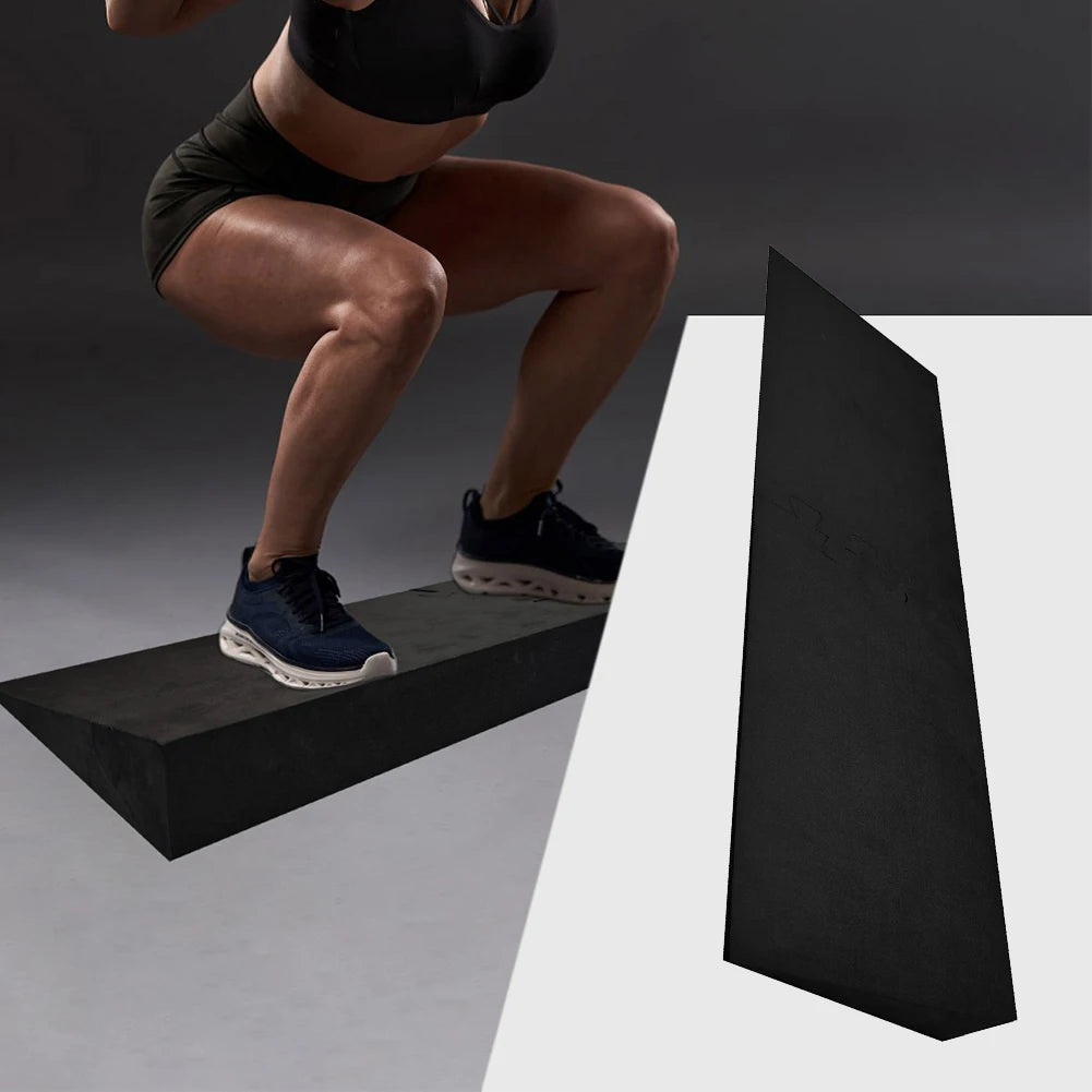 Squat Wedge Block Non-Slip Slant Board Squat Weight Lifting Wedges/Yoga Wedge Block for Squats Calf Stretches Weightlifting