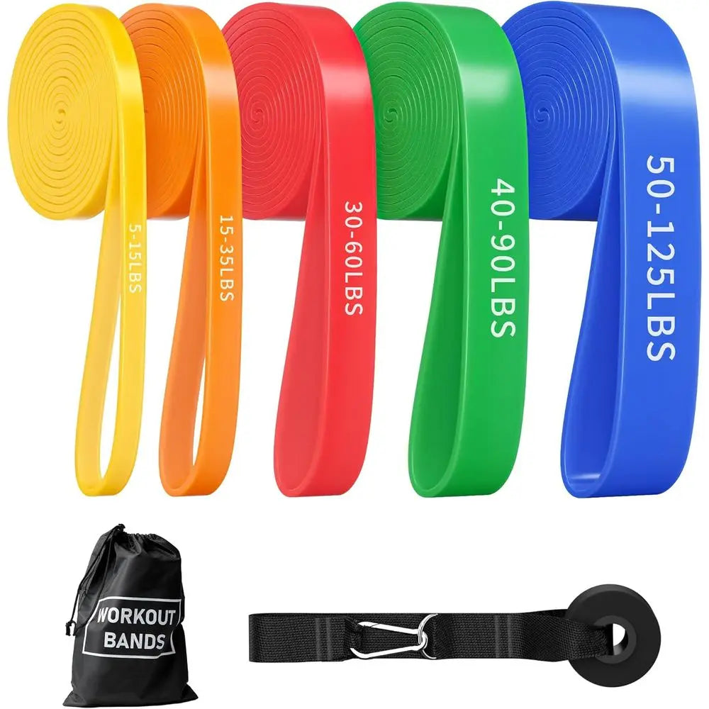 Resistance Bands for Pull-Ups, Exercise Stretching/and Muscle Strength Training Suitable for Men and Women