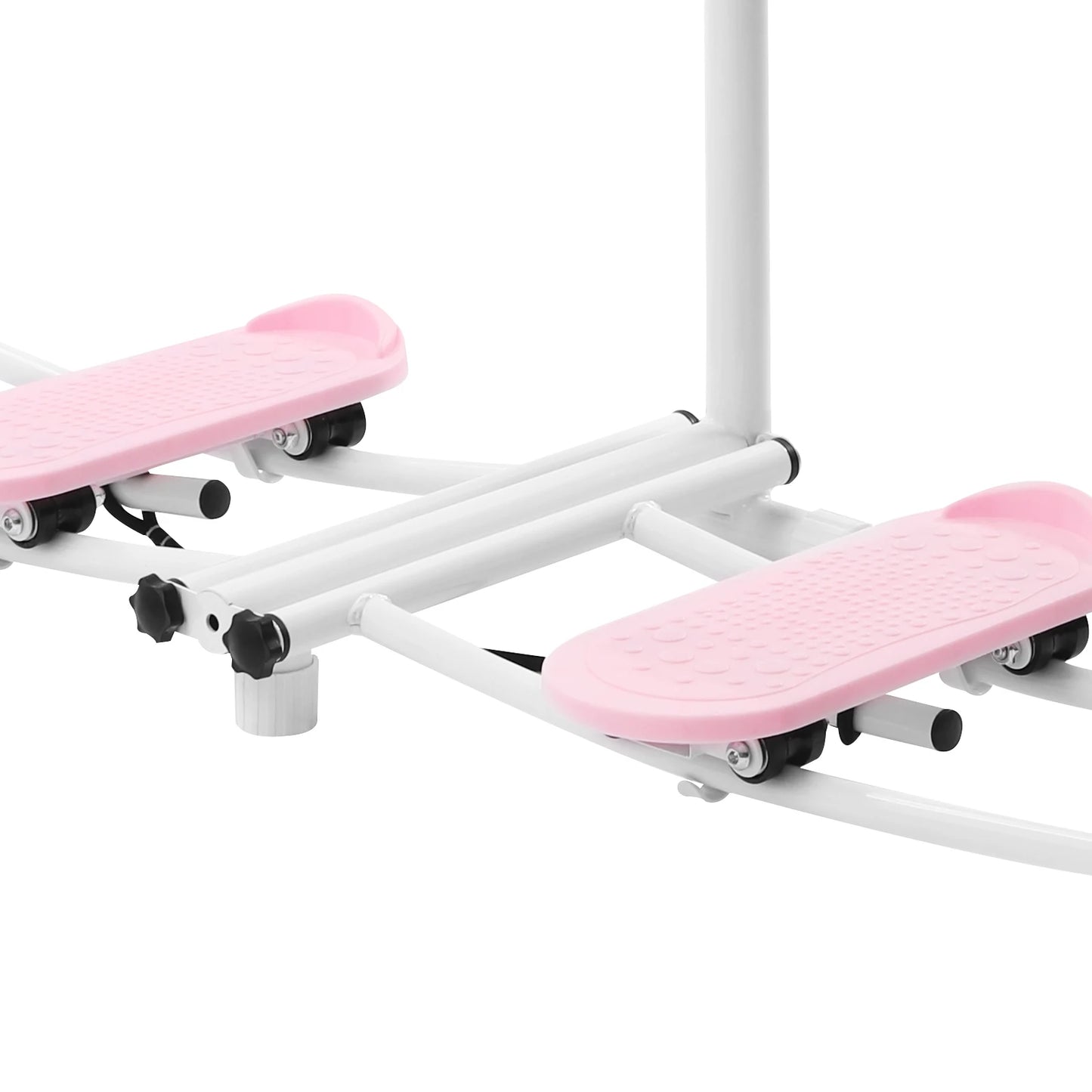 Pelvic Floor Muscle Fitness Equipment Skiing Motion Simulator/Height Adjustable 32.68-38.59"  220 lbs Capacity Steel Frame Foldable Anti-Slip Pedals