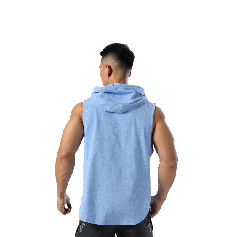 Summer Men Gym Tank Top Quick Dry Sleeveless Shirt Basketball/Running Vest Casual t-Shirts Fitness Bodybuilding Top Man Clothes