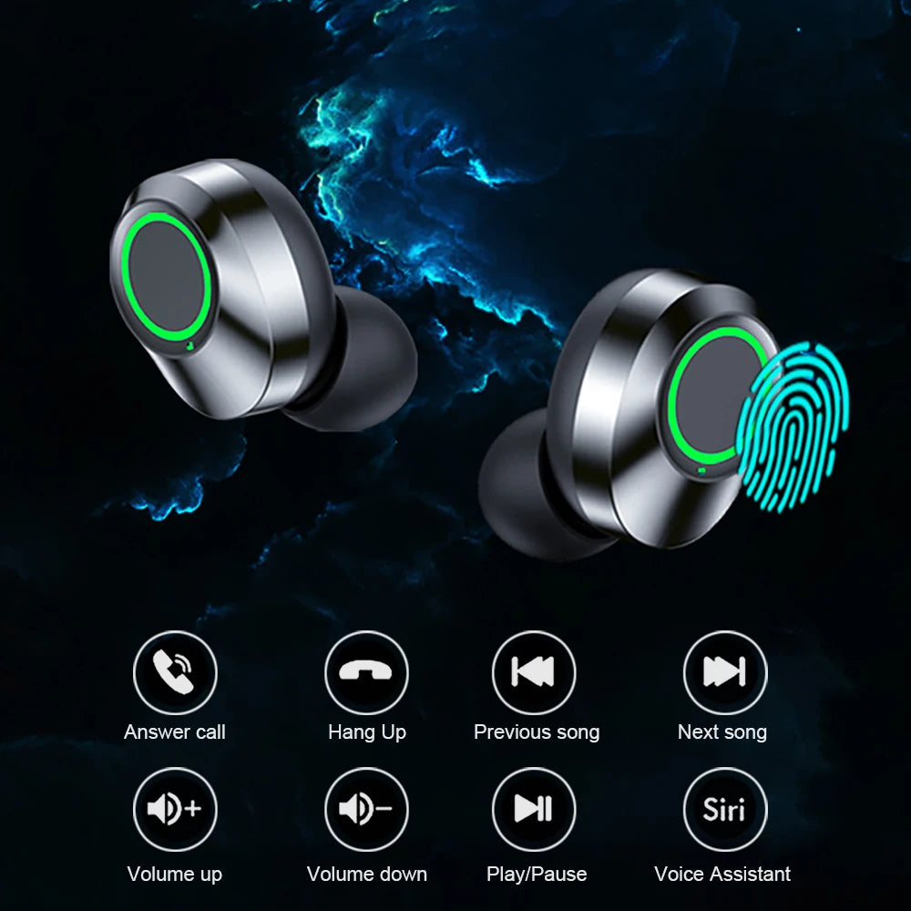 NES TWS Wireless Bluetooth Earphones Sport Stereo Headphones/HiFi Music Earbuds With Built-in Microphone HD Call Gaming Headset