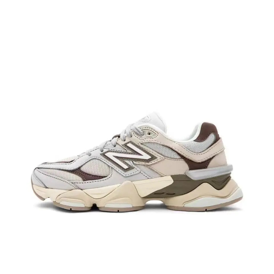 New 9060 retro durable sports shoes height increasing casual/breathable running shoes men's board shoes