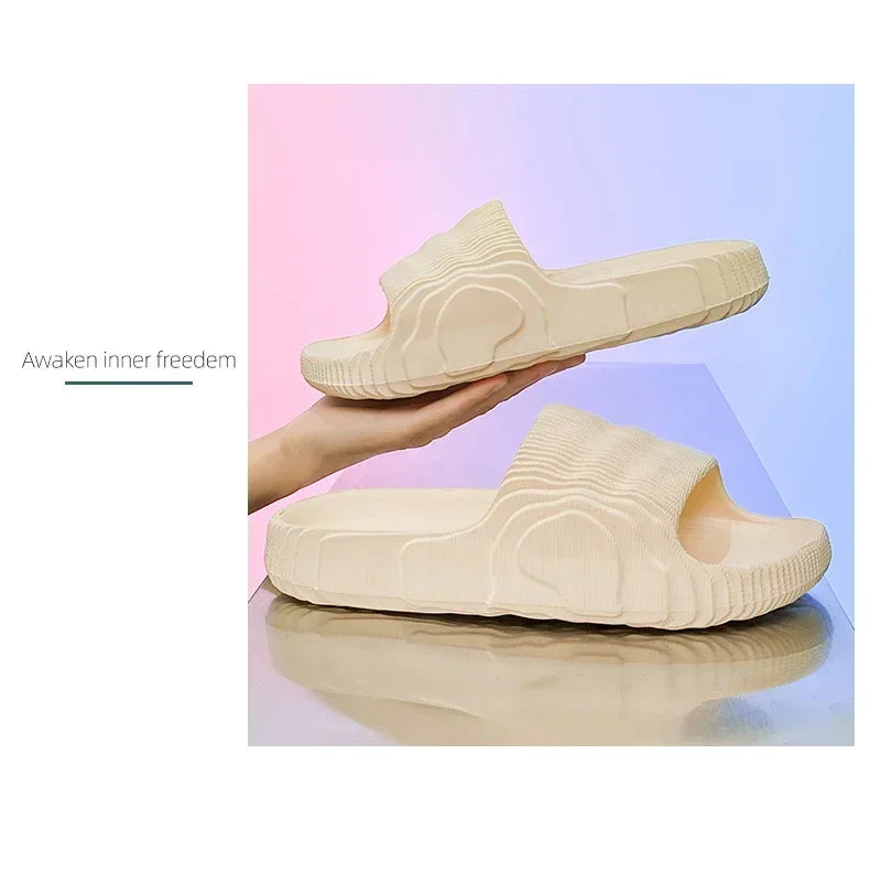 Luxury Man Sandal for Men Brand Men's Shoes White Sandals Flat/Men's Soft Sandal Summer Shoes Sale Slippers