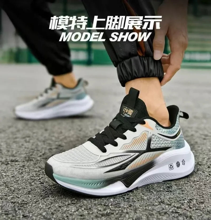 Cheap Summer Men Breathable Sport Shoes Professional No Slip/Damping Men Running Sneakers Luxury Tennis Training Shoes