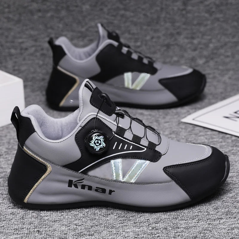 New style shoes Men's shoes, sports shoes versatile and comfortable/no laces required men's soft-soled casual shoes