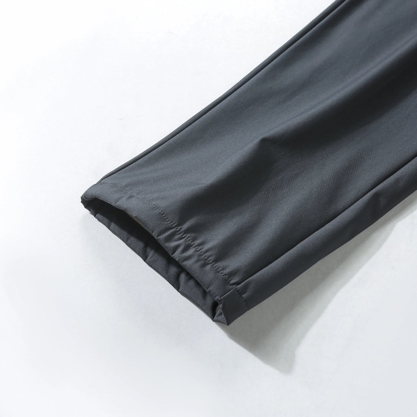 Men's casual pants elastic and form fitting elastic waist jogging/classic men's pants in blue black and grey