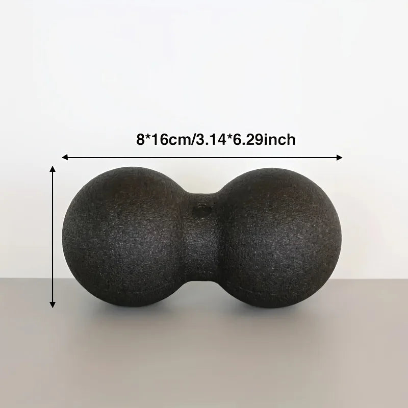 1pc Fitness Massage Ball, a Double Long Bar Tennis Massager Designed for Deep Tissue/Trigger Point Massage Instruments for The Whole Body