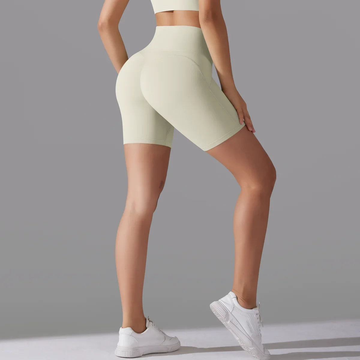 Yoga Short Tummy Control Butt Lifting Gym Shorts Workout Gym Shorts/Fitness High Waist Quick Drying Cycling Workout Gym Shorts