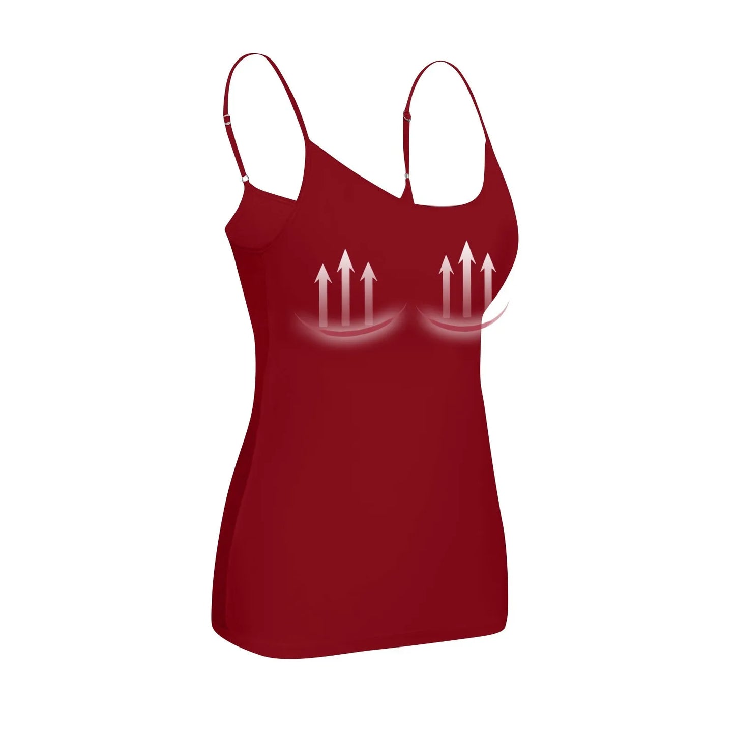 New Padded Bra Tank Top Women Modal Spaghetti Solid Cami Top Vest/Female Adjustable Camisole With Built In Bra Fitness Clothing