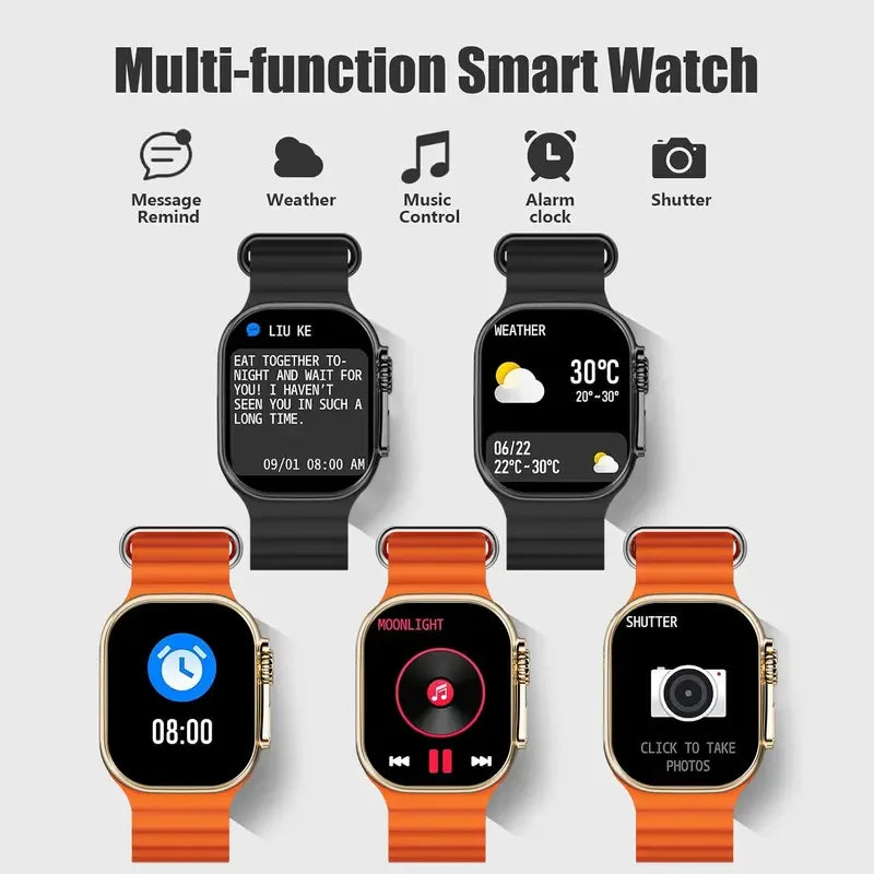 Smart Watch For Women Men, 1.83'' HD Full Touch Screen/Wireless Calling Smartwatch (Answer/Make Call) Activity Tracker 100+ Sport Modes