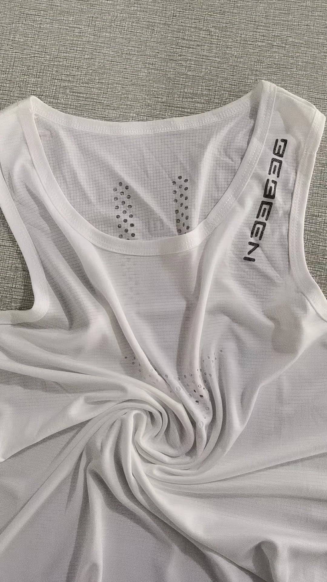 Men's Vest Mesh Breathable Quick Dry Outdoor Sports Sleeveless Top/Lightweight Slim Fit Tank Top Men's Fashion Summer New