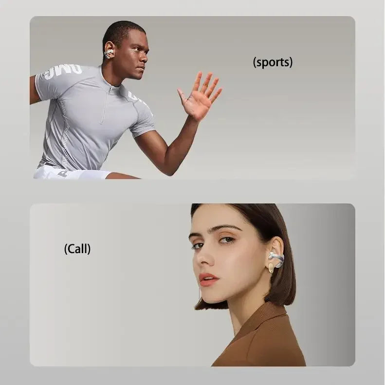 Acer OHR206 Clip-on OWS Bluetooth Ear phones IP5 Waterproof/Dolby Sound Quality AAC/SBC Wireless Sports Bluetooth 5.4 Headphones