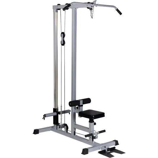 GDLF LAT Pull Down Machine Low Row Cable Fitness/Exercise Body Workout Strength Training Bar Machine