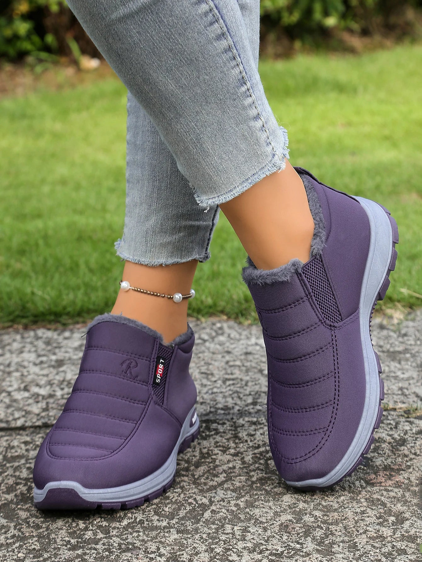 Women's shoes Autumn winter Casual cotton Warm/Wear Resistant Chunky Sole Affordable Free shipping