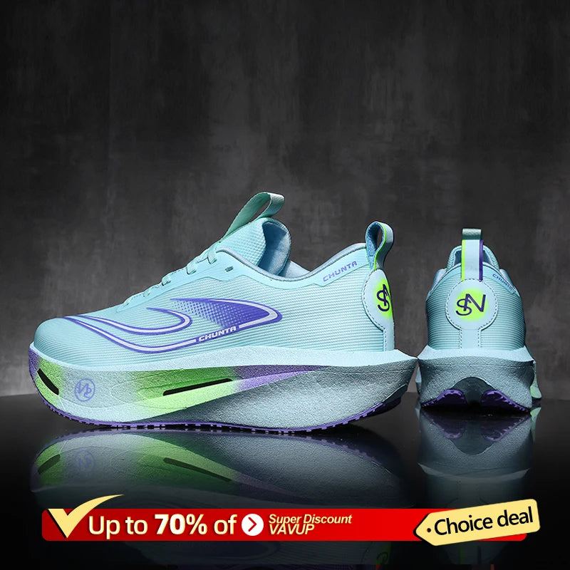 Running Shoes Carbon Board Specialty Sports Marathon Breathable Lightweight Women's Comfortable Athletic Sneakers