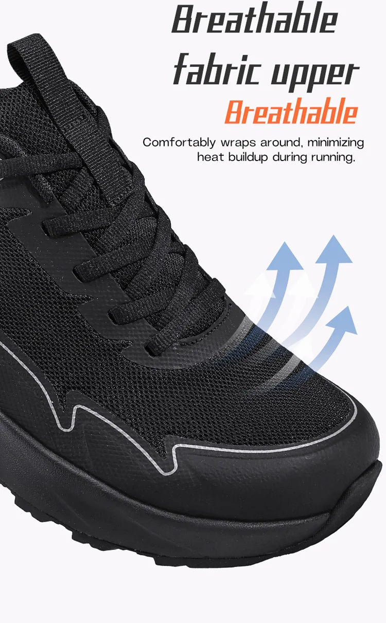 Wide Toe Running Shoes 4E Dynamic Thick Outdoor Fitness Men's Shoes/Foot Cross-Border Shoes Comfortable Breathable