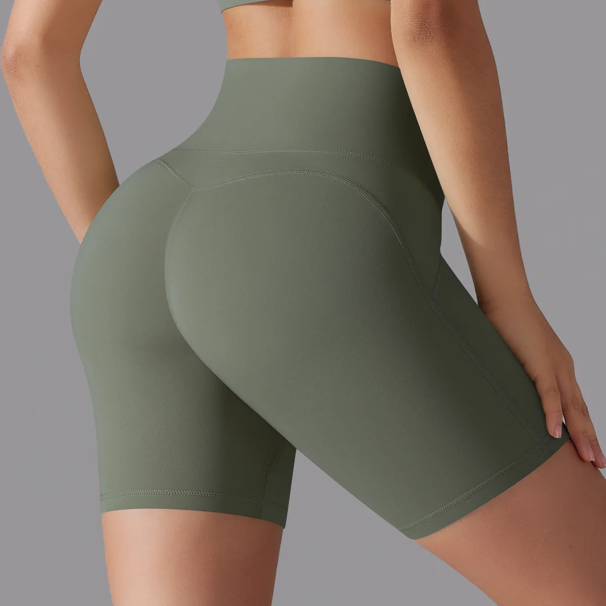 Yoga Short Tummy Control Butt Lifting Gym Shorts Workout Gym Shorts/Fitness High Waist Quick Drying Cycling Workout Gym Shorts