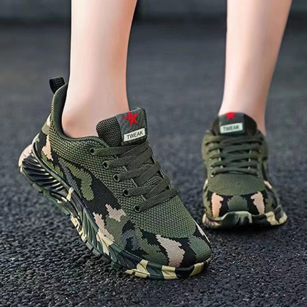 Mens and Womens Camouflage Sneakers/Casual Running Shoes