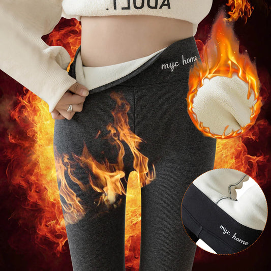 Warm Thickened Women's Winter Leggings High Waist Lamb Thermal Women's Leggings/Slim Fit Thermal Casual Leggings Female