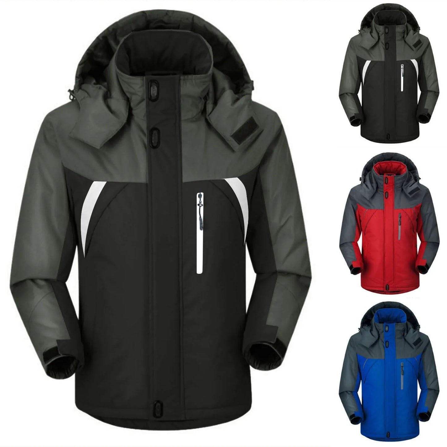 Warm Padded Jacket With Thick Jacket Men Winter Sport Top Work Coats/Breathable Thick And Warm Men's Casual Coat