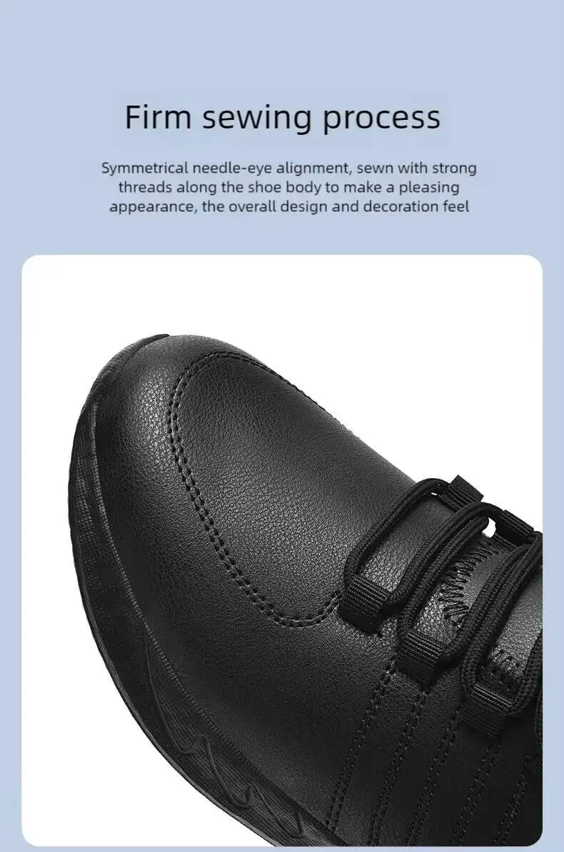 Hotel Four Season New Light Plus Size Men's Work/Waterproof Non-Slip Oil-Proof Chef Career Casual Shoes