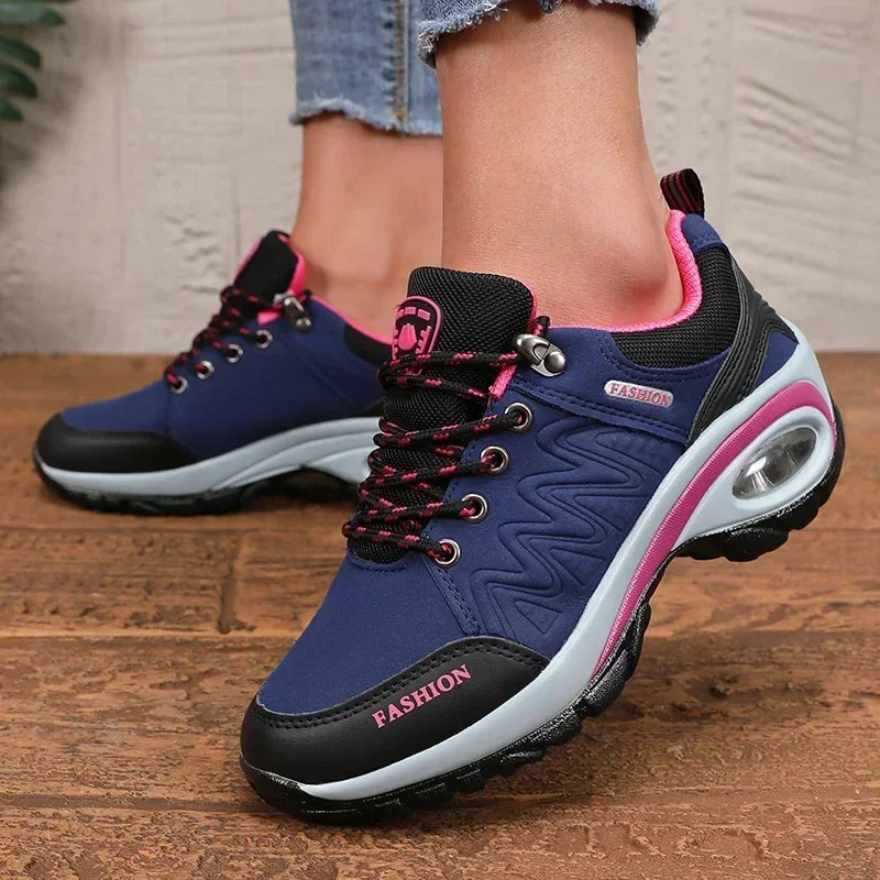 New Vulcanized Women's Shoes Fashionable Luxurious Design Breathable/Platform Shoes Comfortable Outdoor Hiking Women's Sneakers