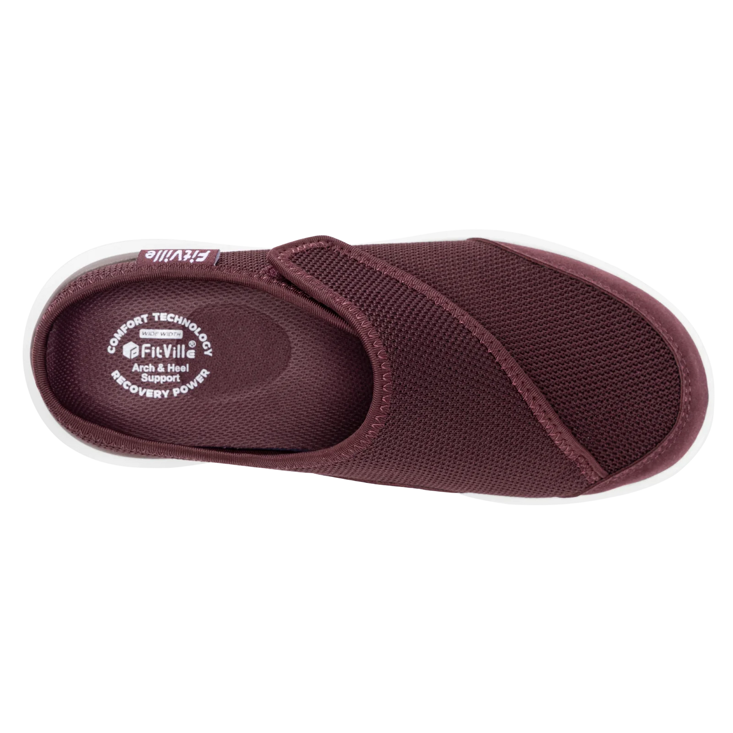 Orthopedic Slippers for Women Wide Fleece Lined Clogs with Arch Support/Recovery Orthopedic Shoes Comfortable Slip-On Footwear