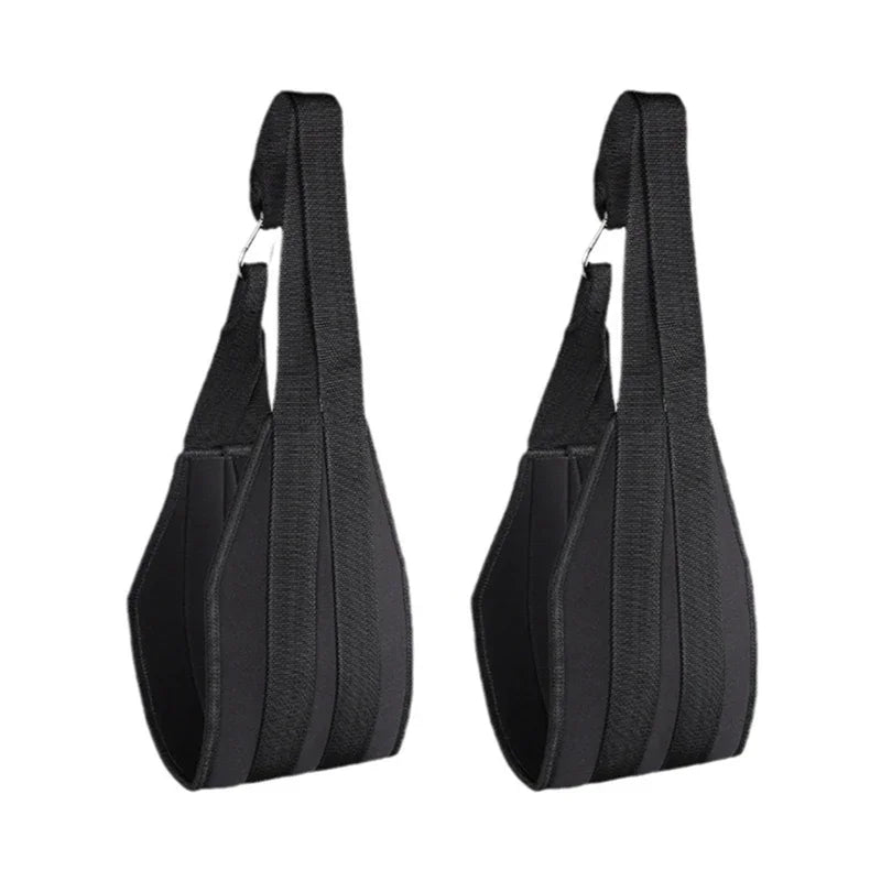 A Pair Heavy Duty AB Sling Straps Suspension Rip-Resistant Fitness/for Pull Up Bar Hanging Leg Raiser Gym Home Fitness Equipment