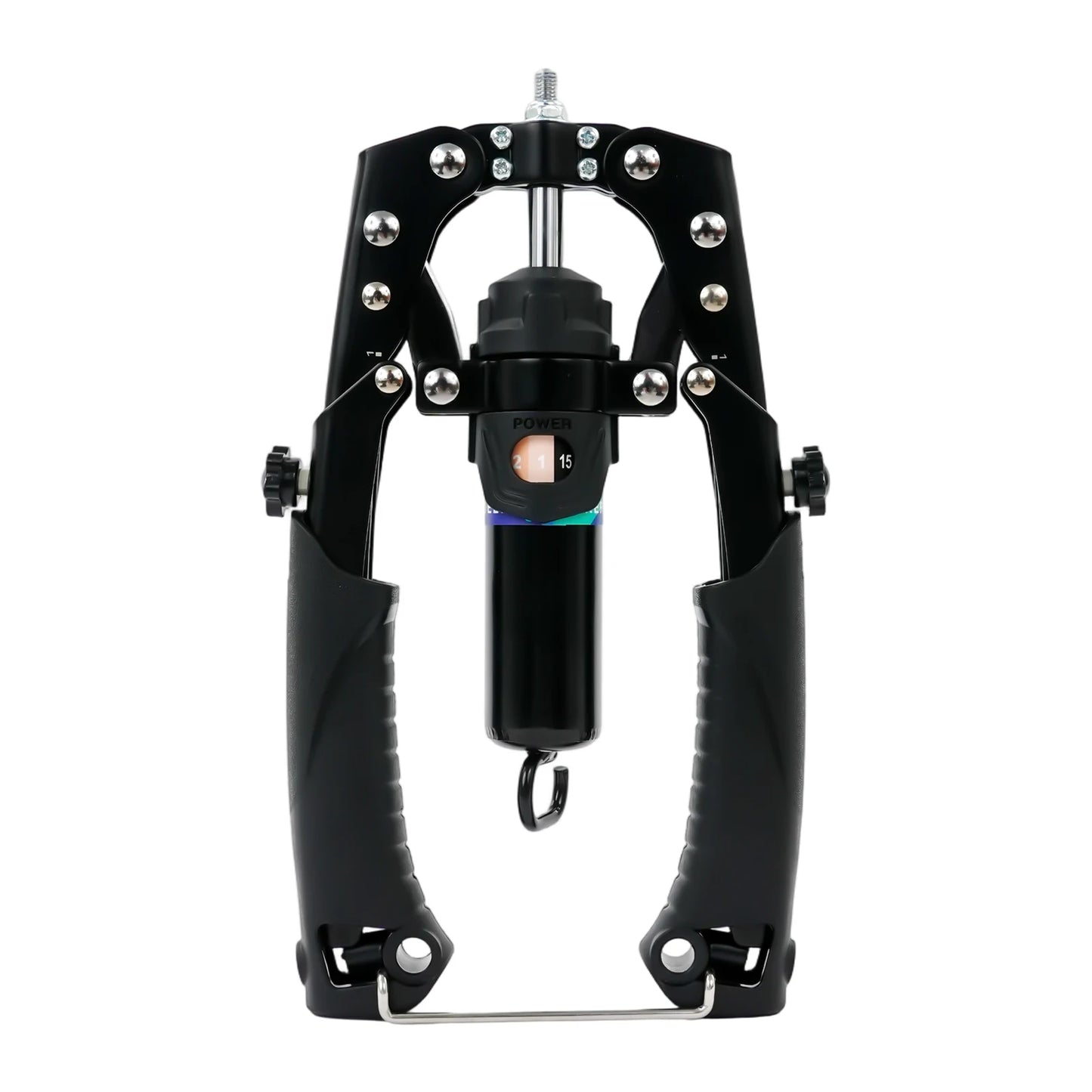 Hydraulic Power Twister Spin Button Arm Blaster Forearm Workout Equipment/Adjustable 22-440lbs for Arms Legs Biceps