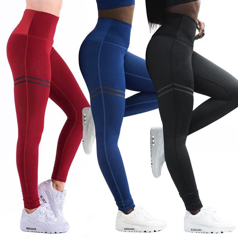 Printed Yoga Pants Women Push Up Professional Running/Fitness Gym Sport Leggings Tight Trouser Pencil Leggings