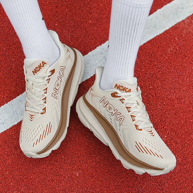 Men's Athletic Shoes with Thick Soles Offer Comfort and Breathability/Perfect for Daily Jogging and Fitness Training