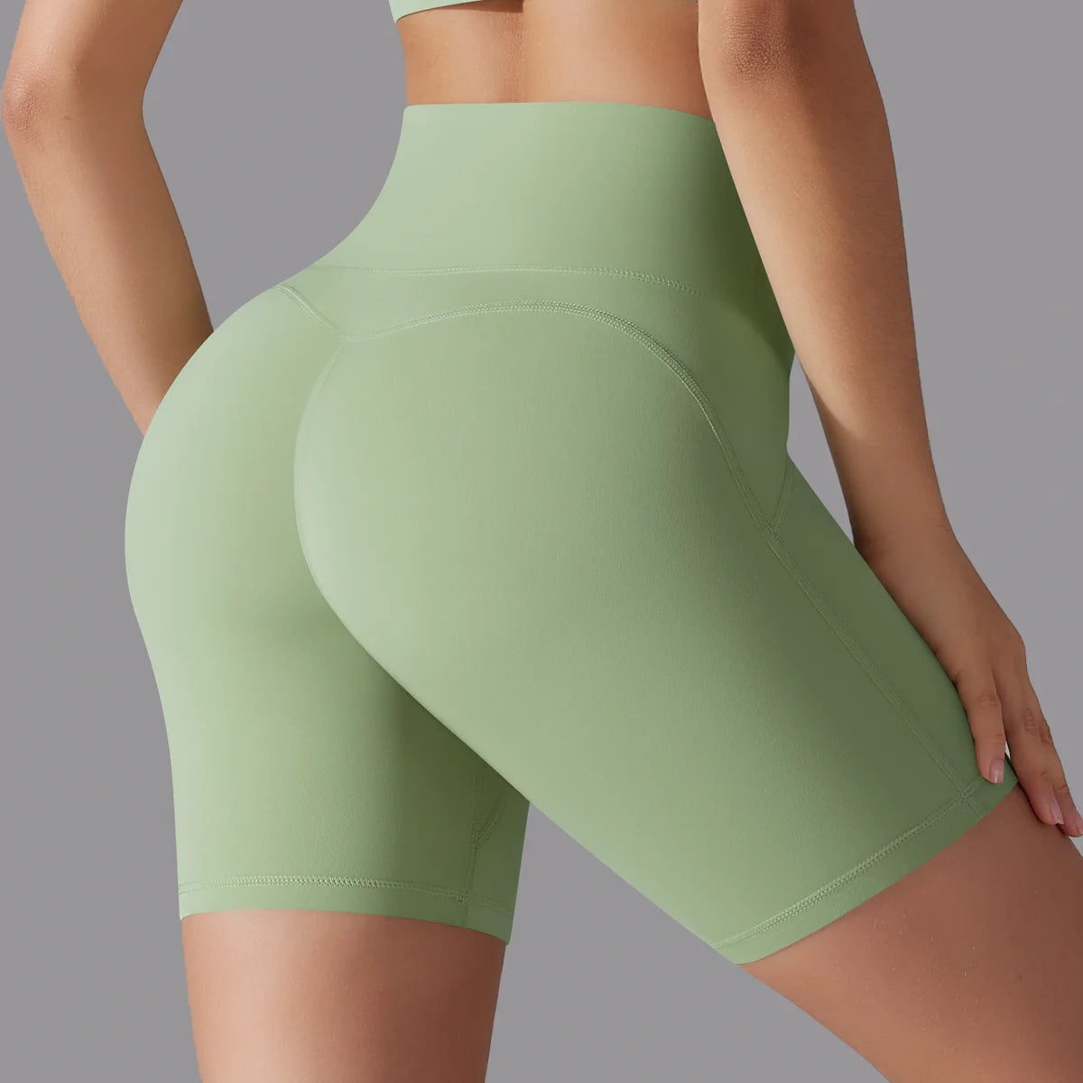 Yoga Short Tummy Control Butt Lifting Gym Shorts Workout Gym Shorts/Fitness High Waist Quick Drying Cycling Workout Gym Shorts