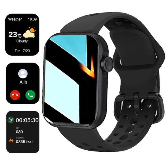 Smart Watch, for Men and Women (Answering/Making Calls) Fitness Tracker/More than 120 Sports Modes, Sleep Monitoring, Pedometer