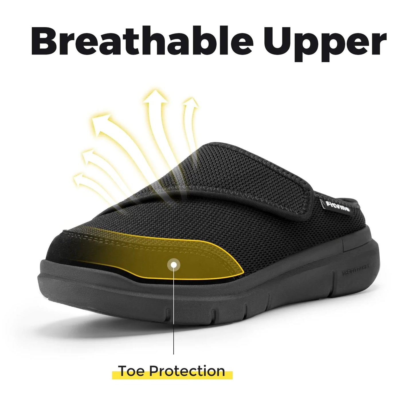 Orthopedic Slippers for Women Wide Fleece Lined Clogs with Arch Support/Recovery Orthopedic Shoes Comfortable Slip-On Footwear