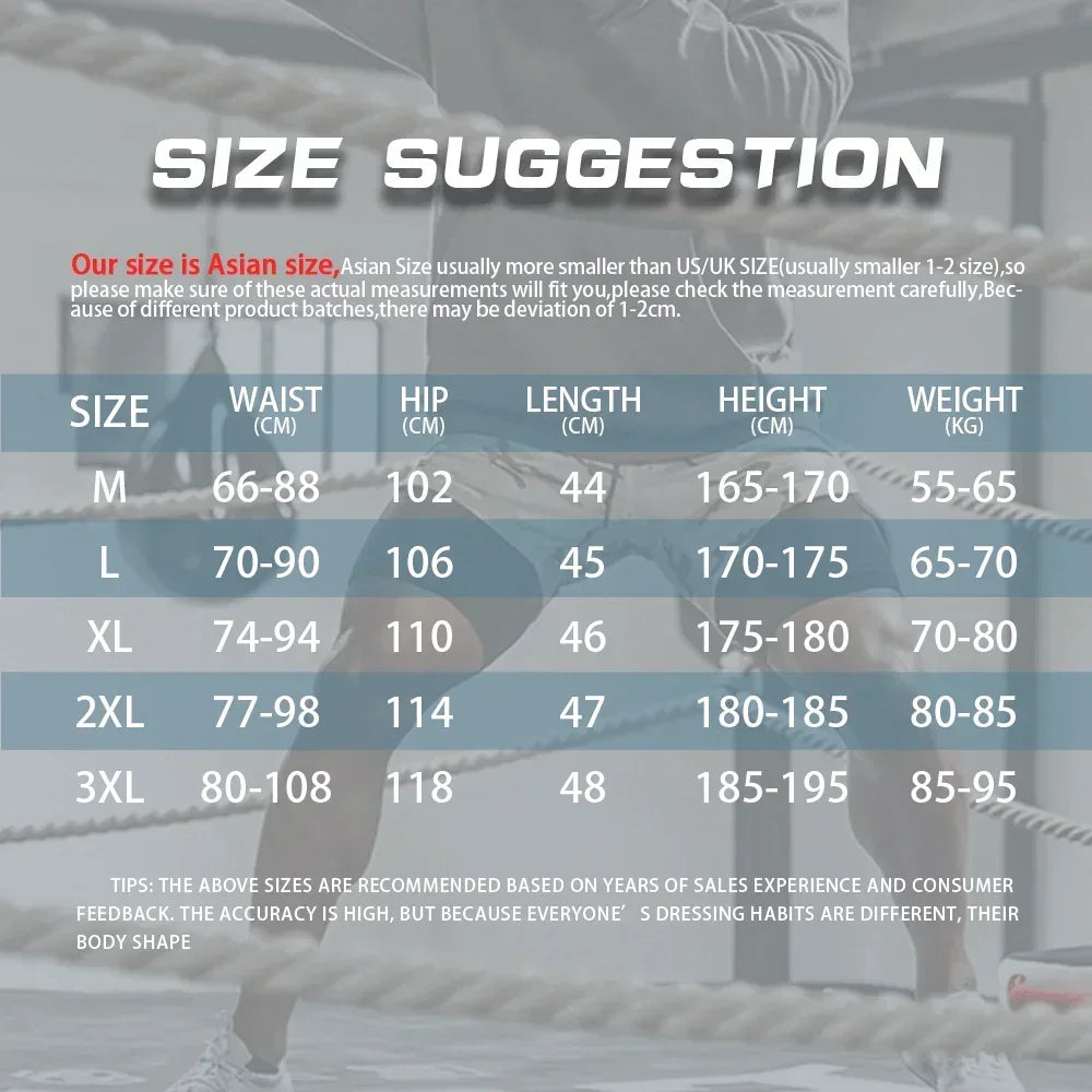 Men Double Layer Fitness Shorts Men Fitness Gym Training 2 in 1/Sports Shorts Quick Dry Workout Jogging Double Deck Summer