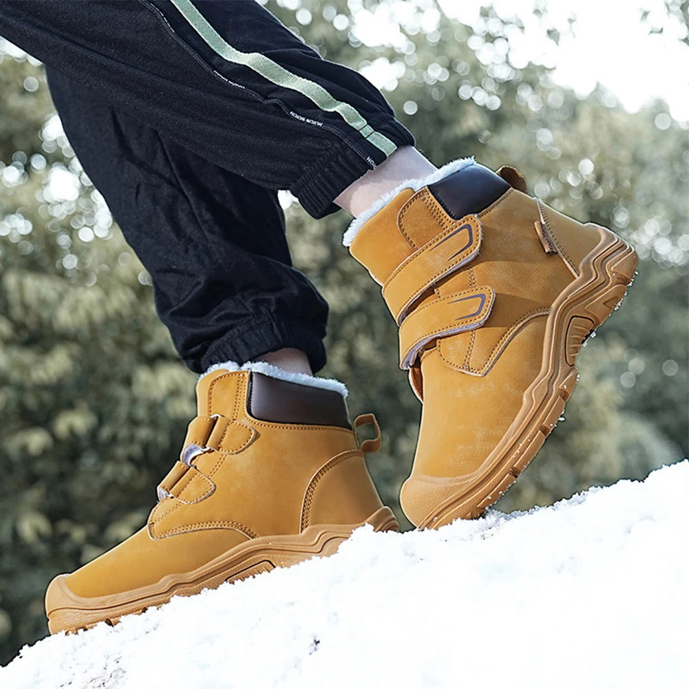 Winter Fur Lined Snow Boots/Winter Barefoot Boots Women Winter Shoes