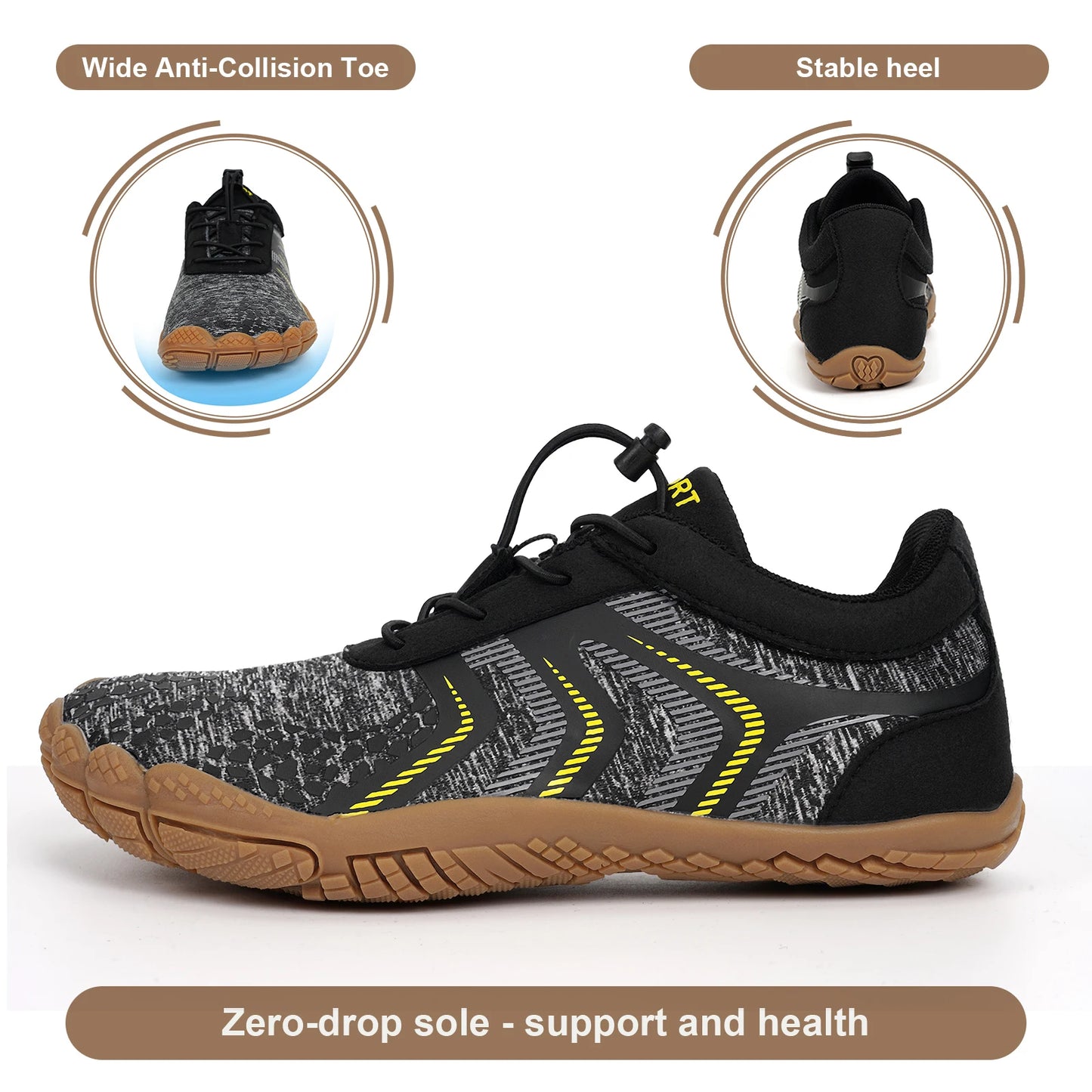 Unisex Water Sports Aqua Shoes Swimming Diving Sneakers Outdoor Barefoot/Gym Yoga Footwear Women Wading Shoes