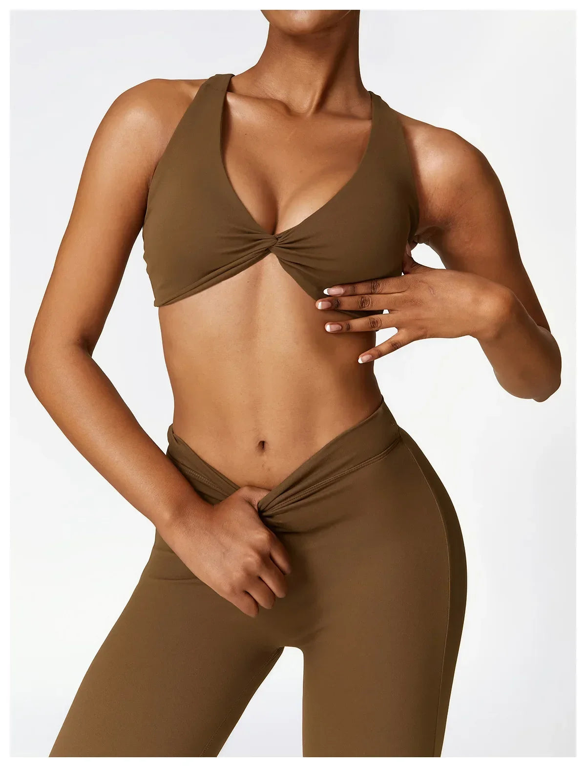 Push Up Gym Tops Women Pleated Design Sports Bra Women Beauty/Cross Back Yoga Bras Running Yoga Clothes Fitness Workout Bra