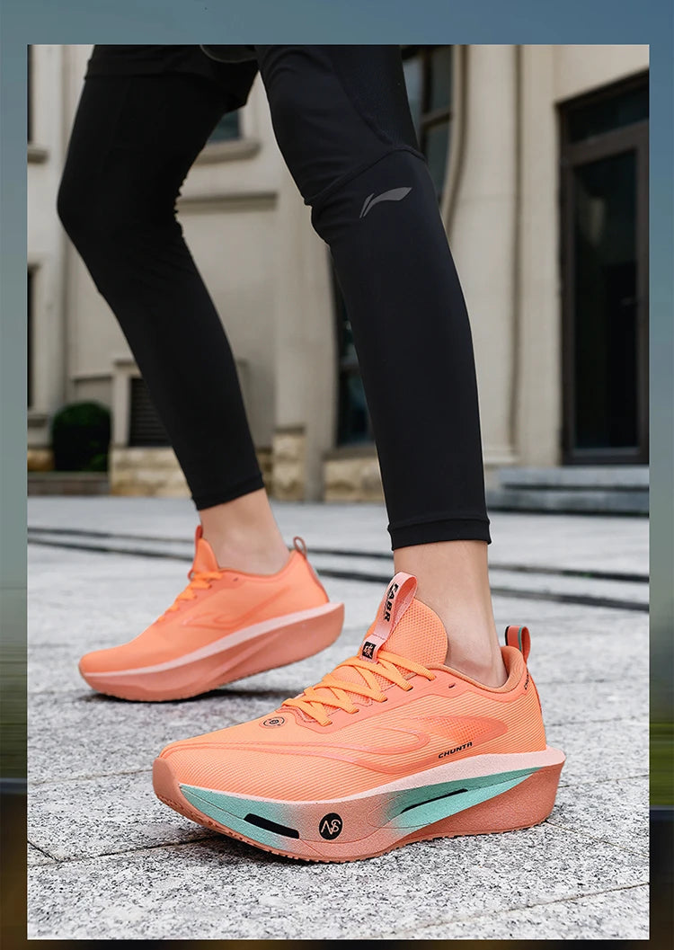 Running Shoes Carbon Board Specialty Sports Marathon Breathable Lightweight Women's Comfortable Athletic Sneakers