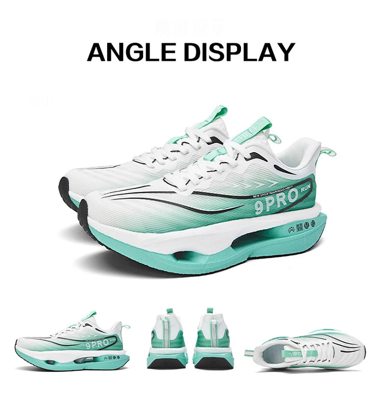 Men Running Shoes Cushion Stable Lightweight Sport Shoes Mesh Breathable/Casual Sneakers Women Non-slip Outdoor Athletic Shoes