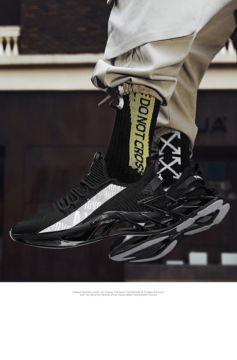 Casual Breathable Men's Sneakers Luxury Trainer Race Shoes/Fashion Running Tennis for Men