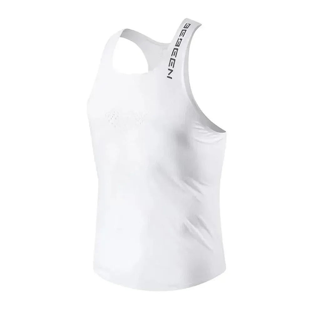 Men's Vest Mesh Breathable Quick Dry Outdoor Sports Sleeveless Top/Lightweight Slim Fit Tank Top Men's Fashion Summer New