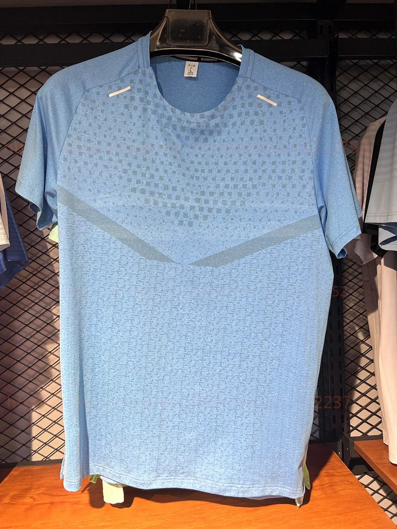 3D Print Gym Shirts Fashion Running Casual Outdoor Jogging/Breathable Workout Short Sleeves Quick Dry Training New Tee