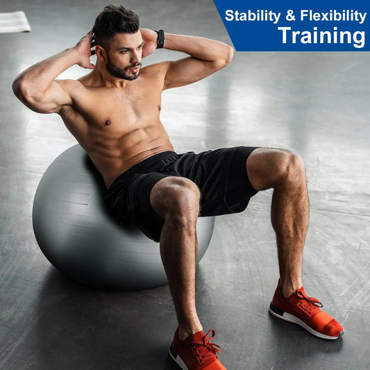 Exercise and Workout Ball, Yoga Ball Chair/Great for Fitness Yoga Equipment