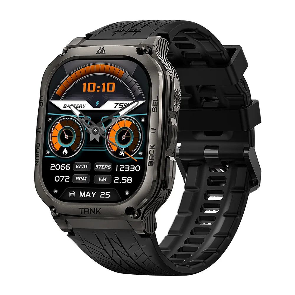 Original KOSPET TANK M3 Smart Watches For Men Smartwatch/480mAh Electronic Digital Fitness AMOLED AOD Bluetooth Watches