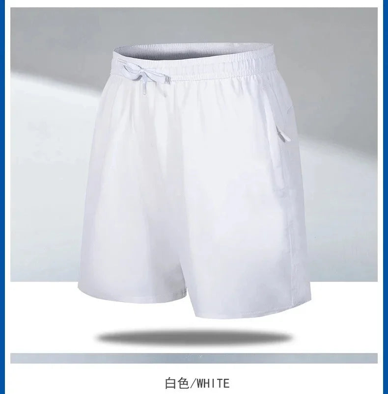 New Summer Men's Sport Shorts Male Breathable Tennis Shorts/Quick-Drying Trousers Outdoor Running Fitness Sportwear